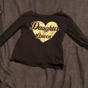 Black long sleeve shirt 3t